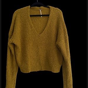 Oversized V Neck Sweater